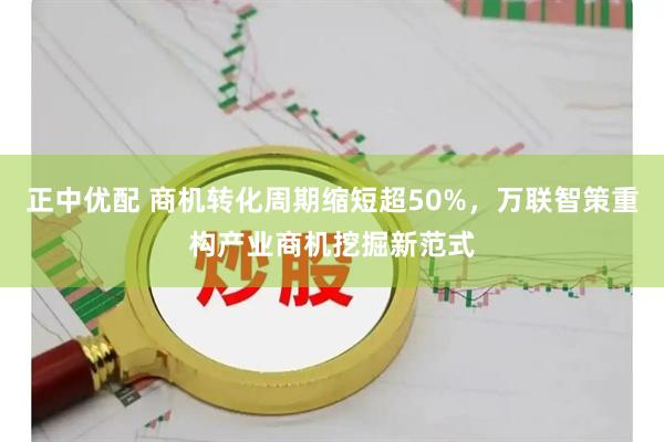 正中优配 商机转化周期缩短超50%，万联智策重构产业商机挖掘新范式